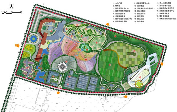 北京市密云区循环农业生态园总体规划(图1)