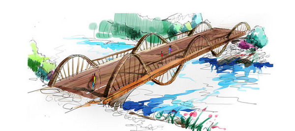 重庆市金佛山景区桥梁建筑方案设计(图1)