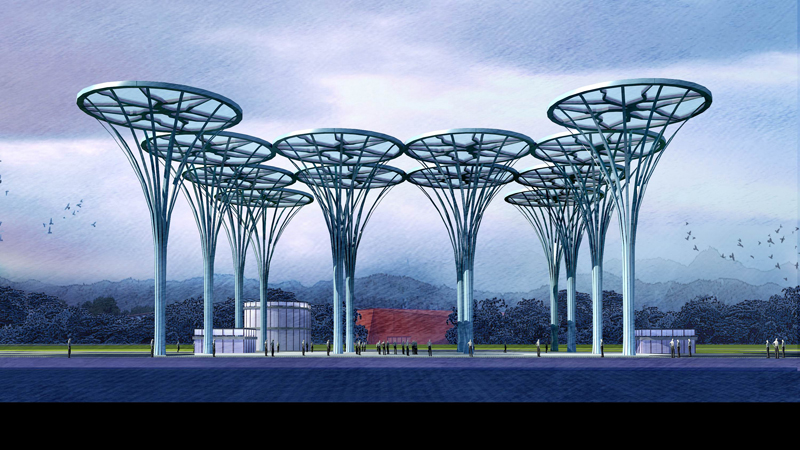 北京市昌平区未来科技城景观设计 (图4)