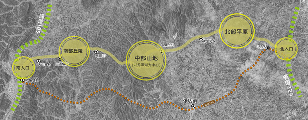 安徽省六安市金安区九十里山水画廊西环线重要功能区与景观节点详细规划设计 (图1)
