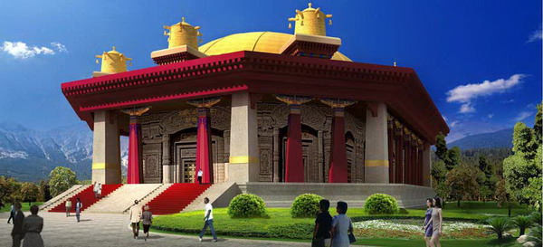 西藏自治区雅砻文化园景观设计 (图2)
